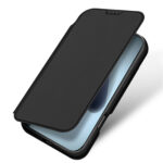 iPhone 17 Pro Flip Wallet Case Black by Dux Ducis