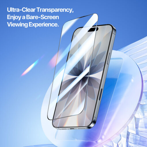 iPhone 17 Tempered Glass Screen Protector with Dust-Free Alignment Kit - Image 4