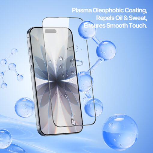 iPhone 17 Tempered Glass Screen Protector with Dust-Free Alignment Kit - Image 5