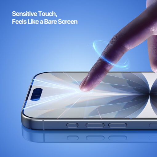 iPhone 17 Tempered Glass Screen Protector with Dust-Free Alignment Kit - Image 8