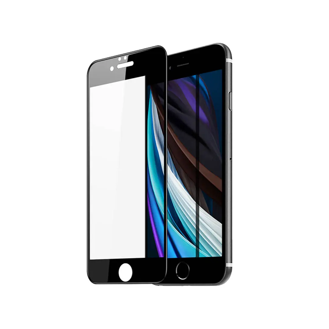 iPhone SE 3 SE 2 iPhone 8 screen protector Dux Ducis full screen glass front view
