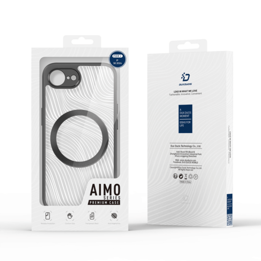 iPhone SE 4 Magnetic Case | Dux Ducis Aimo Mag Series - Image 9