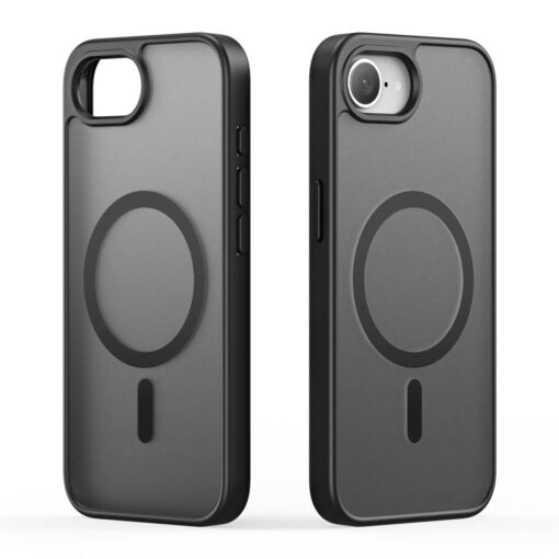 DUX DUCIS Yind Series Magnetic Back Cover for iPhone 16e (2025) - Black - Image 2