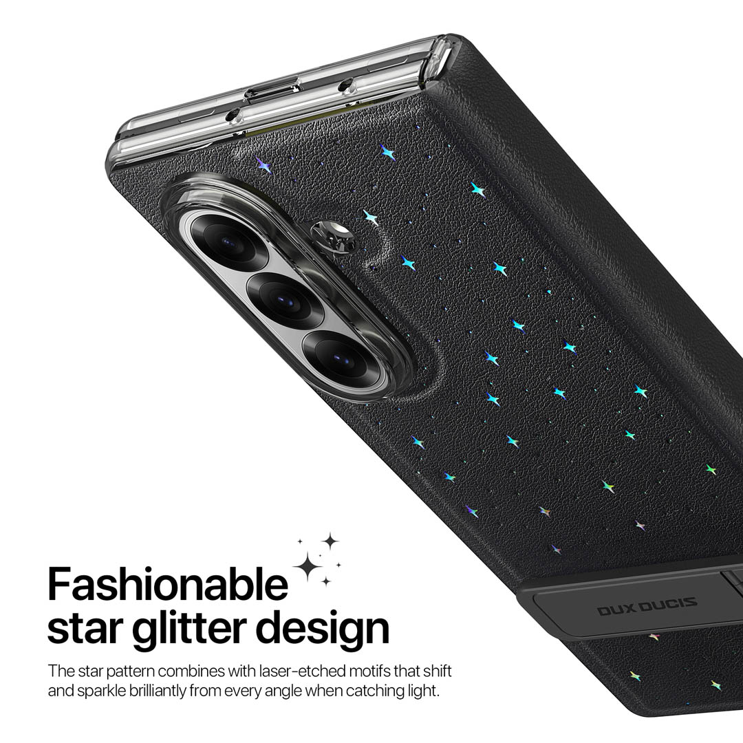 Samsung Galaxy Z Fold 7 Foldable Case - Star Pattern | STEX Series by Dux Ducis - Image 5