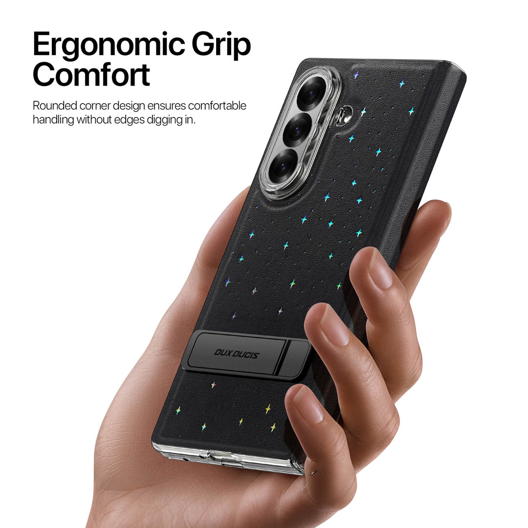 Samsung Galaxy Z Fold 7 Foldable Case - Star Pattern | STEX Series by Dux Ducis - Image 6