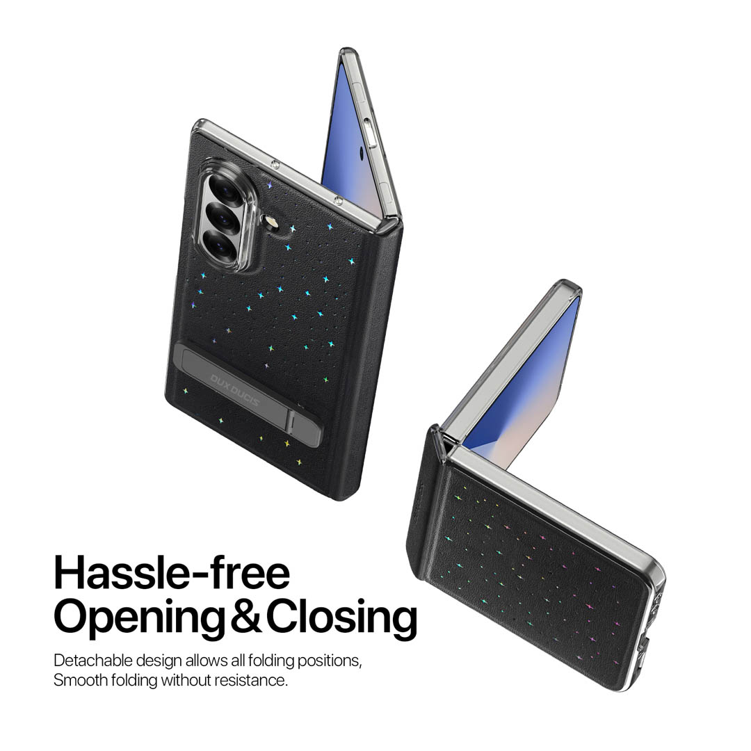 Samsung Galaxy Z Fold 7 Foldable Case - Star Pattern | STEX Series by Dux Ducis - Image 7