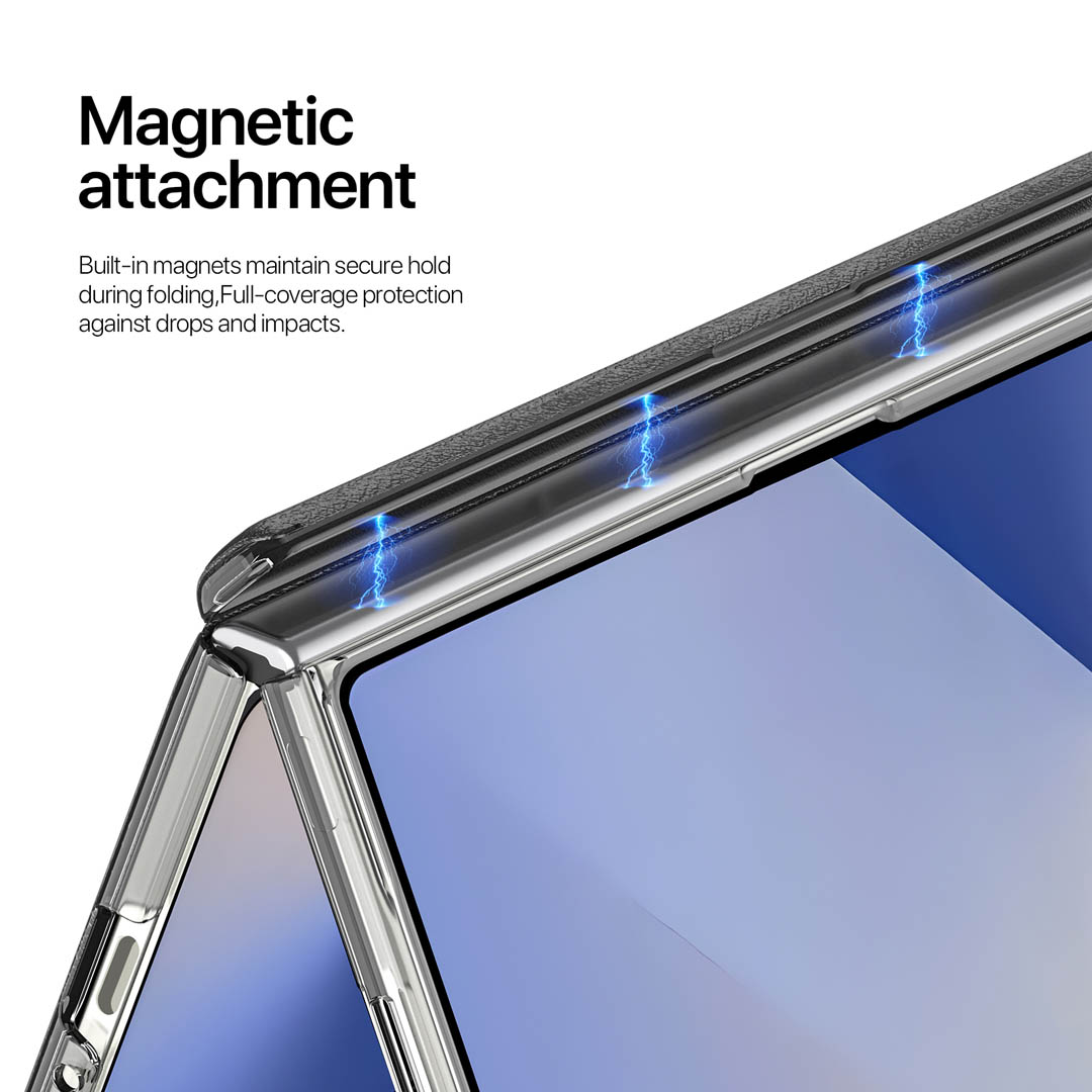 Samsung Galaxy Z Fold 7 Foldable Case - Star Pattern | STEX Series by Dux Ducis - Image 10