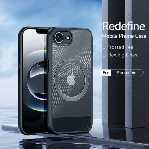 iPhone 16e Case - MagSafe Clear Back Cover | Aimo Mag Series by Dux Ducis - Image 3