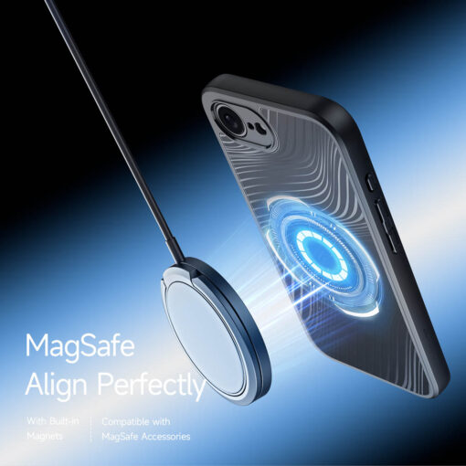iPhone 16e Case - MagSafe Clear Back Cover | Aimo Mag Series by Dux Ducis - Image 4