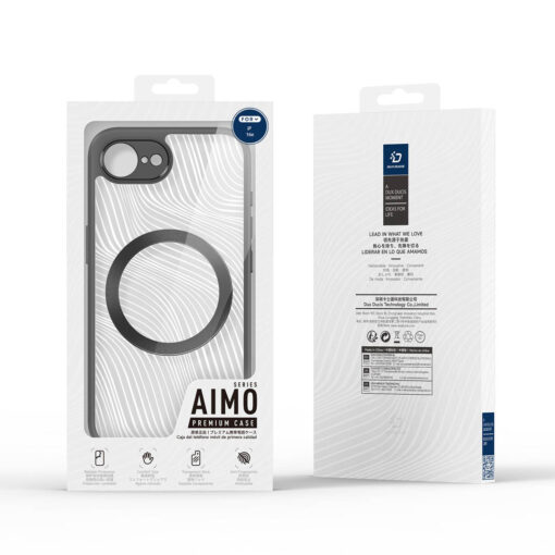 iPhone 16e Case - MagSafe Clear Back Cover | Aimo Mag Series by Dux Ducis - Image 11