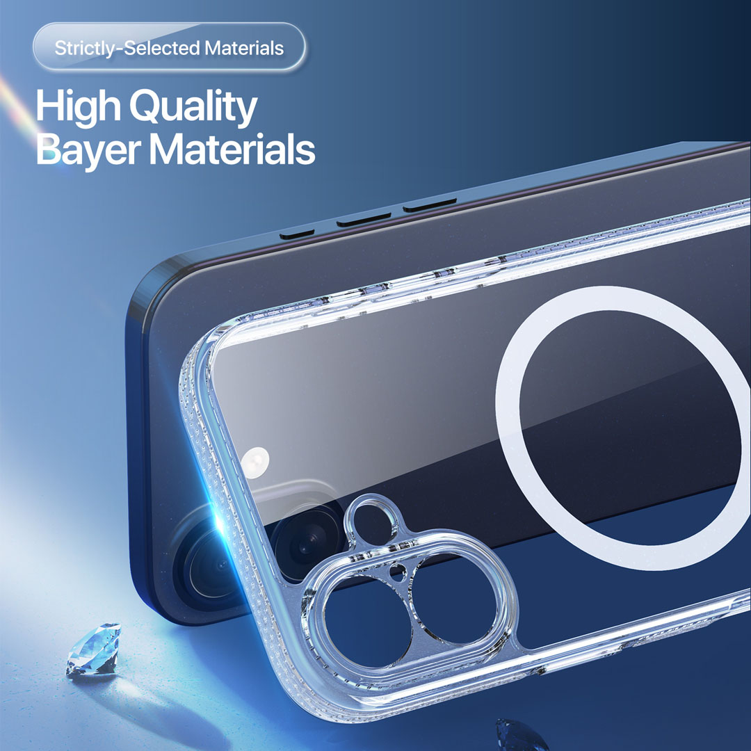 iPhone 17 Clear Magnetic Case | Clin Mag Series by Dux Ducis - Image 7