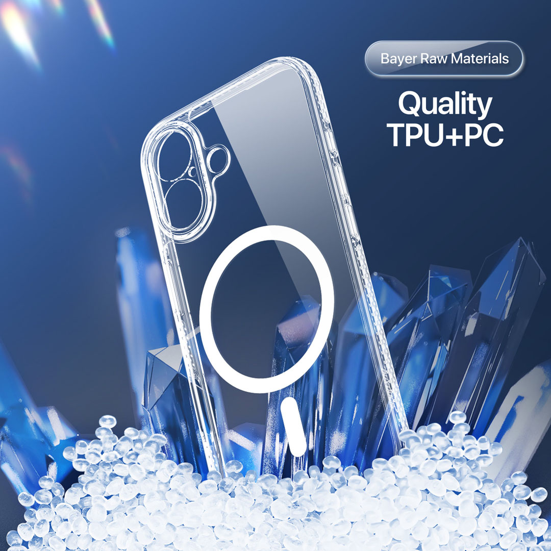 iPhone 17 Clear Magnetic Case | Clin Mag Series by Dux Ducis - Image 8