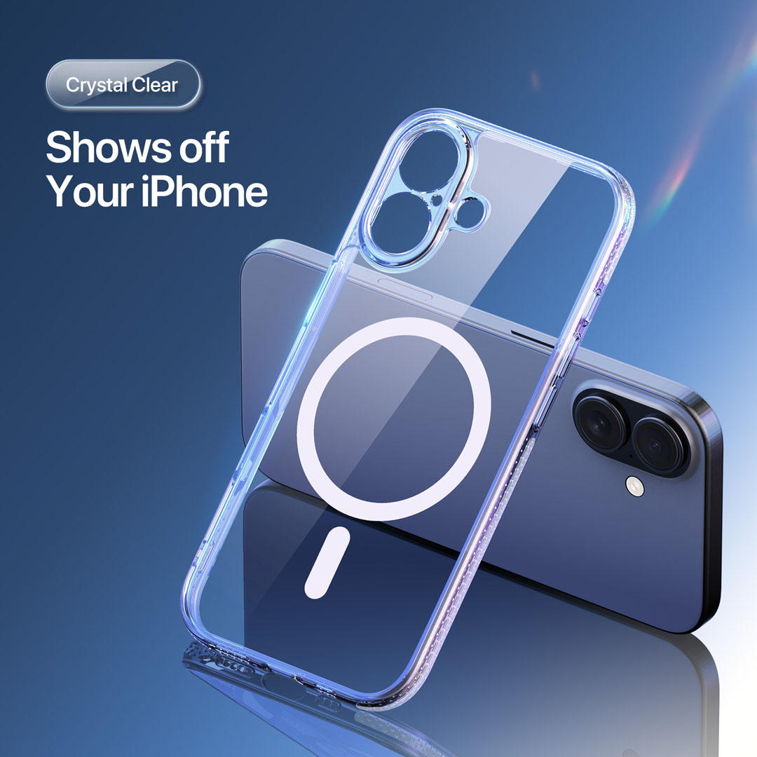 iPhone 17 Clear Magnetic Case | Clin Mag Series by Dux Ducis - Image 13