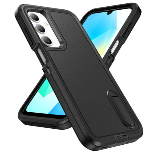 Samsung Galaxy A16 Heavy Duty Case with Kickstand - Rugged - Image 3