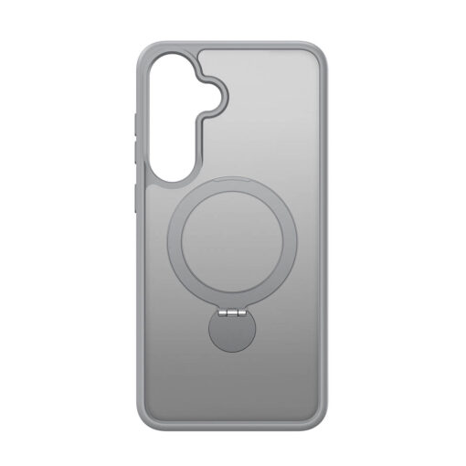 Samsung Galaxy S25 Magnetic Charging Case with Fold Stand - Grey | Yind Series by Dux Ducis - Image 3