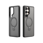 Samsung Galaxy S25 Ultra Magnetic Frosted Case with Stand Black by Dux Ducis