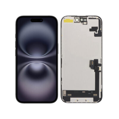 iPhone 16 Hard OLED Replacement Screen, front view