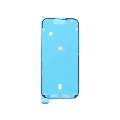 iPhone 16 Pro Max pre-cut screen adhesive on its blue protective liner