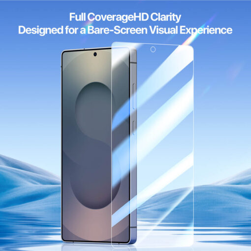 Samsung Galaxy S25 Ultra Tempered Glass Screen Protector with Auto-Alignment Kit - Roga Series by Dux Ducis - Image 3