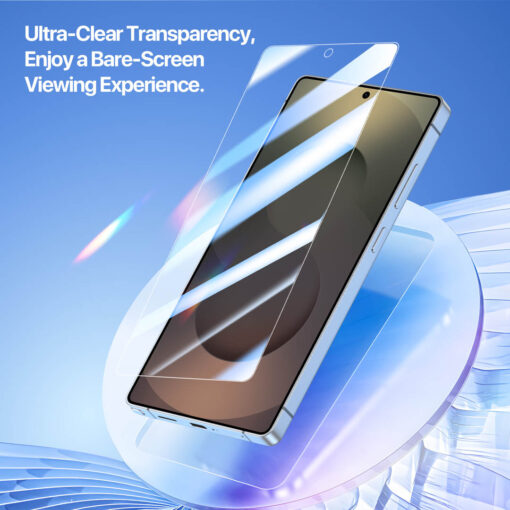 Samsung Galaxy S25 Ultra Tempered Glass Screen Protector with Auto-Alignment Kit - Roga Series by Dux Ducis - Image 5