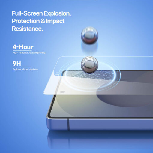 Samsung Galaxy S25 Ultra Tempered Glass Screen Protector with Auto-Alignment Kit - Roga Series by Dux Ducis - Image 8