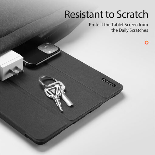 iPad 11 / iPad 10 Full Cover Folio Case - Black | Domo Series by Dux Ducis - Image 5