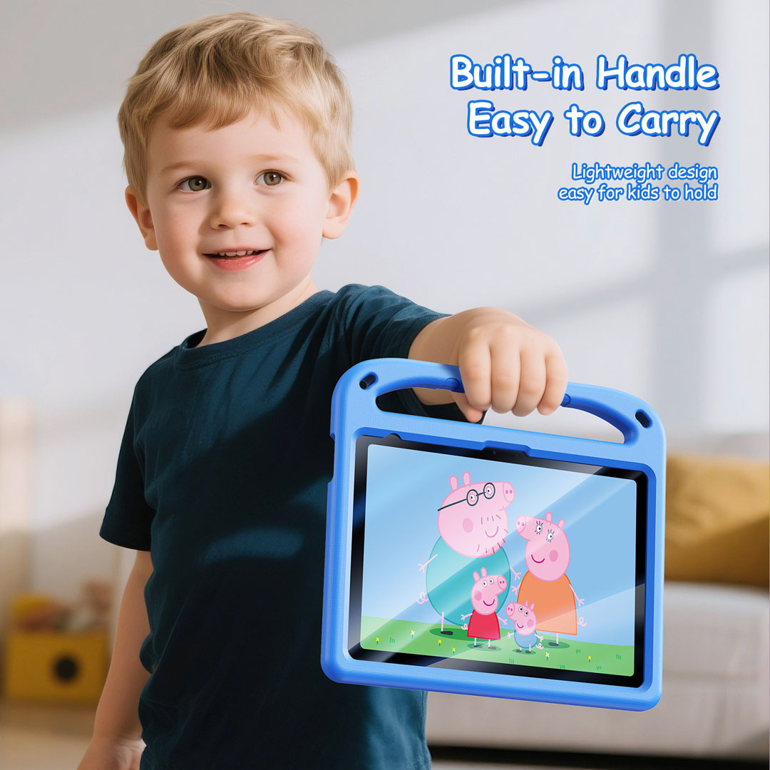 iPad 11 / iPad 10 Kids Anti-Drop Case - Blue | Puff Series by Dux Ducis - Image 6