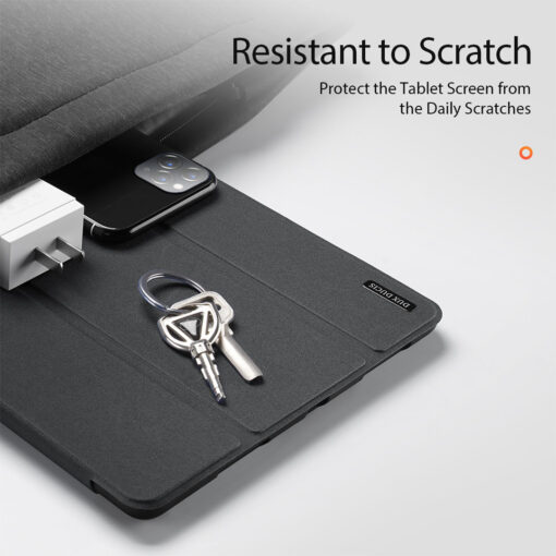 iPad Air 11" / Air 5 / Air 4 Full Cover Folio Case - Black | Domo Series by Dux Ducis - Image 5