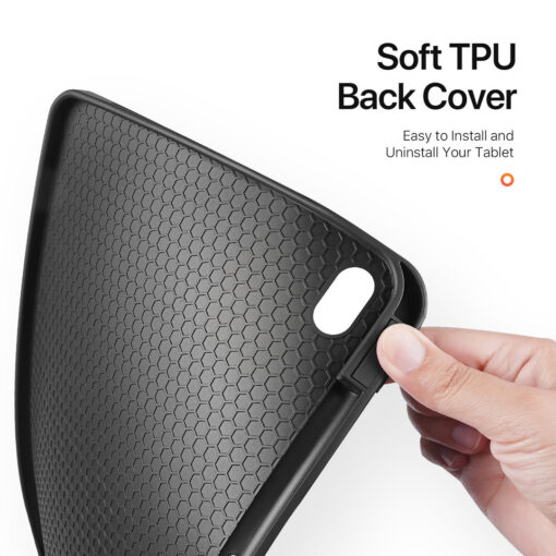 iPad Air 13" (2024/2025) Full Cover Folio Case - Black | Domo Series by Dux Ducis - Image 11