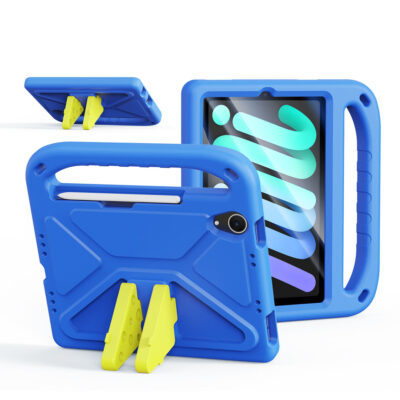iPad Mini 7 / Mini 6 Kids Anti-Drop Case - Blue | Puff Series by Dux Ducis