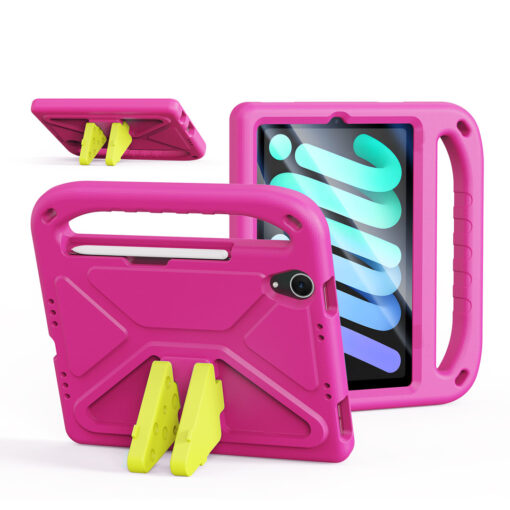 iPad Mini 7 / Mini 6 Kids Anti-Drop Case - Pink | Puff Series by Dux Ducis