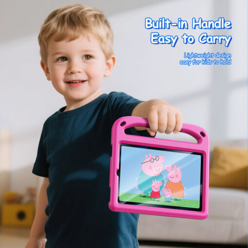 iPad Mini 7 / Mini 6 Kids Anti-Drop Case - Pink | Puff Series by Dux Ducis - Image 6