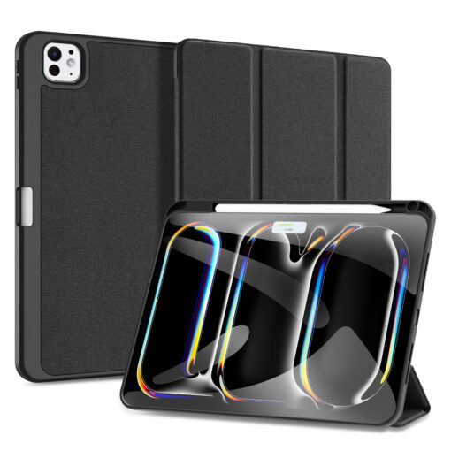 iPad Pro 11" (2024) Full Cover Folio Case - Black | Domo Series by Dux Ducis - Image 2