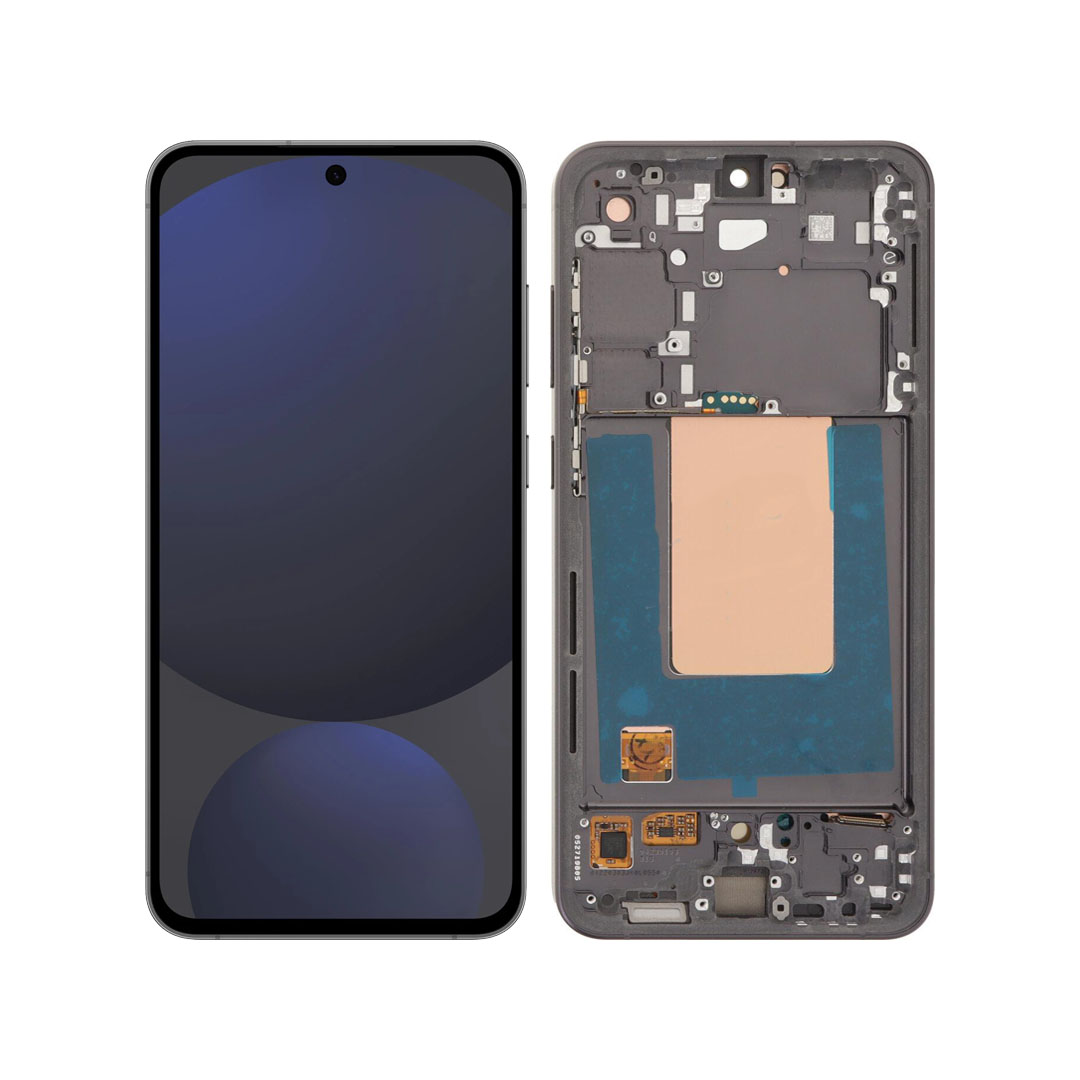 Samsung Galaxy S24 FE black replacement screen SM-S721B