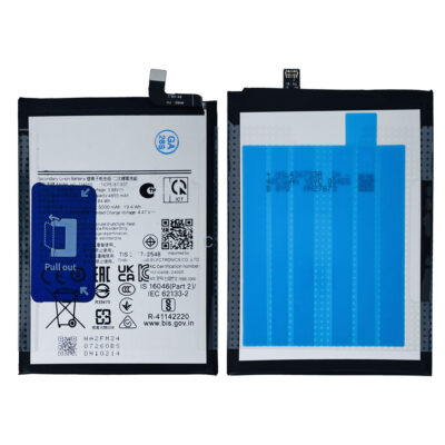 Samsung Galaxy A07, A06 Battery Replacement front and back view